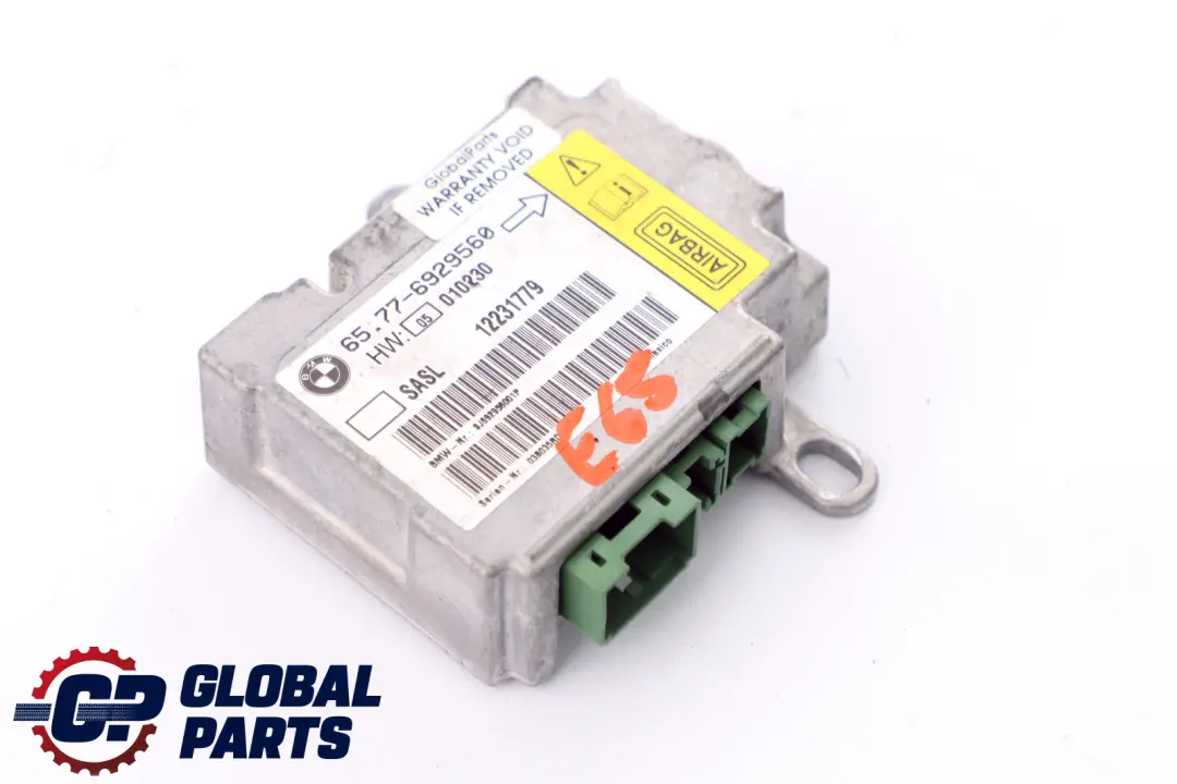 BMW 7 Series E65 E66 E67 A-pillar Sensor Left N/S - SKU 6929560 - Part number 6929560