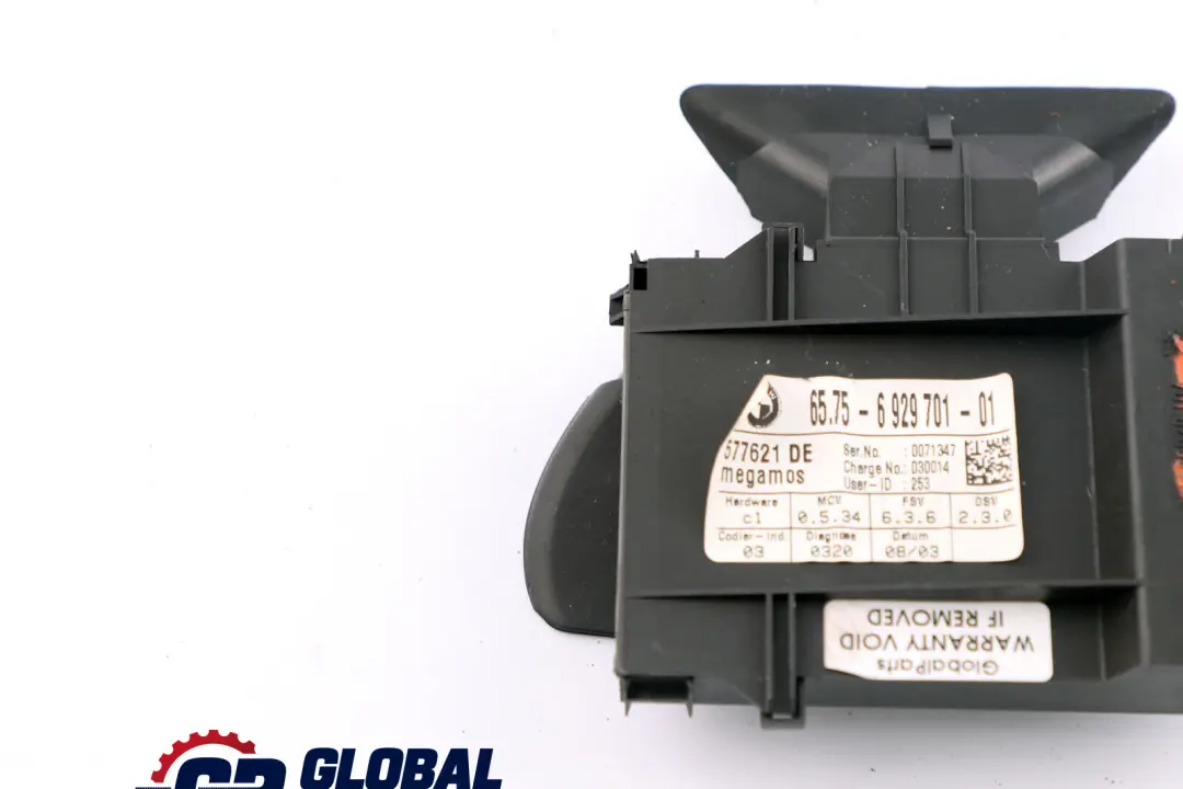 Sistema di allarme Ultra Sonic Modulo 6575 per BMW E65 E66 con numero di parte 6929701 BMW E65 E66 Sistema di allarme Ultra Sonic Modulo 6575 - SKU 6929701 - Numero di parte 6929701