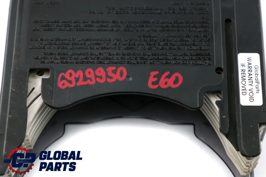 Changer Magazine to BMW 5 Series E60 E61 E63 E64 LCI CD with Part number 9188892 BMW 5 Series E60 E61 E63 E64 LCI CD Changer Magazine - SKU 6929950 - Part number 9188892