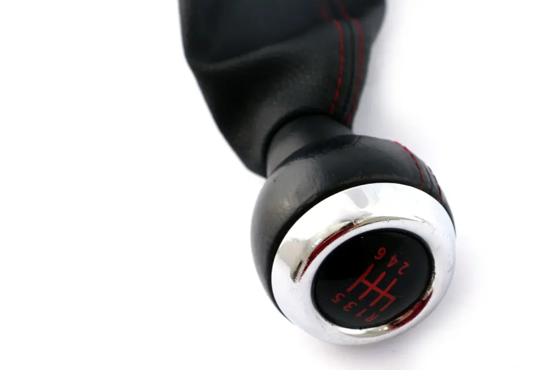 BMW Mini Cooper 1 R55 R56 R57 LCI R58 6-Speed Gear Shift Knob Gaiter Black - SKU 7606376-1 - Part number 7606376