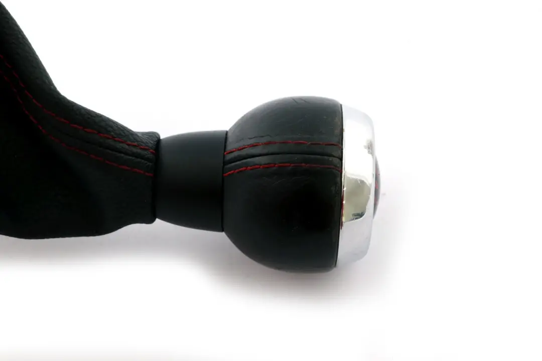  *BMW Mini Cooper R55 R56 R57 LCI Schaltknopf Leder mit Abdeckung/6-Gang - SKU 7606376-1 - Teilenummer 7606376
