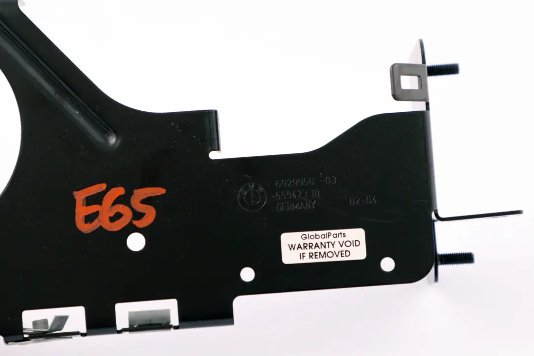 Base Compacta Sistema De Soporte Trasero Negro para BMW E65 E66 E67 con número de pieza 6929956 BMW E65 E66 E67 Base Compacta Sistema De Soporte Trasero Negro - SKU 6929956 - Número de pieza 6929956