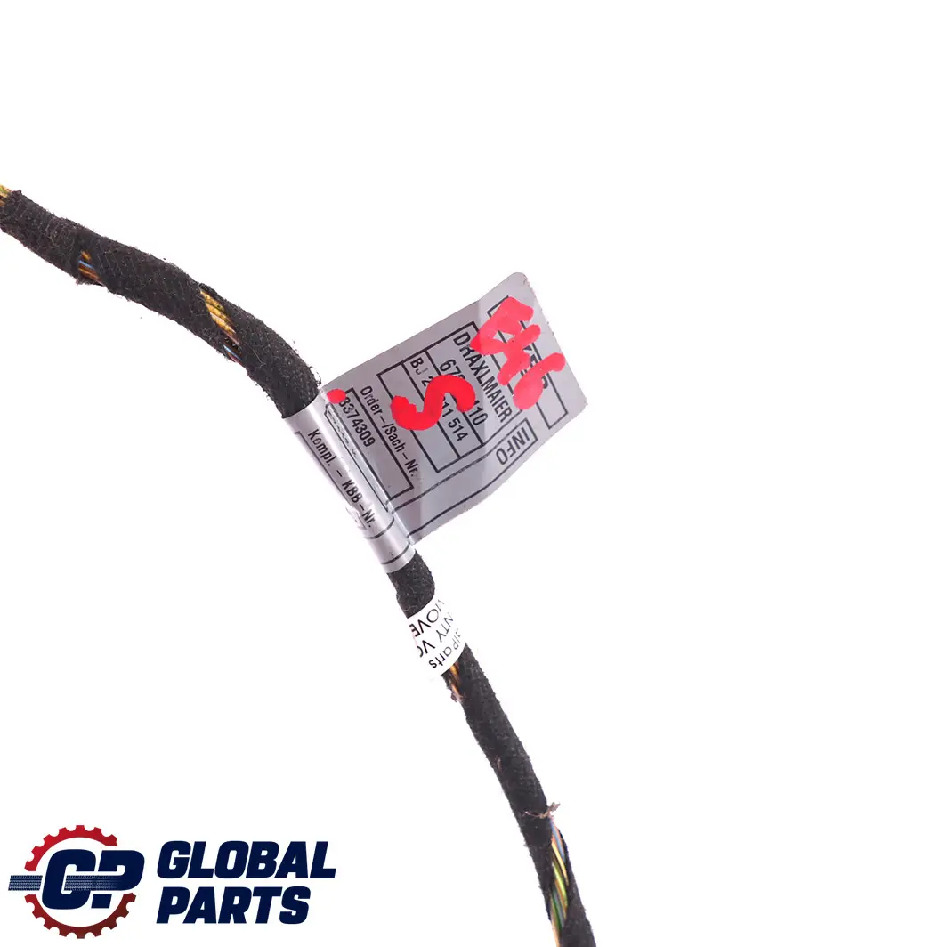 BMW 3 er E46 Limousine Kabelsatz Stossfänger Hinten PDC 8374309 - SKU 6930771 - Teilenummer 6930771
