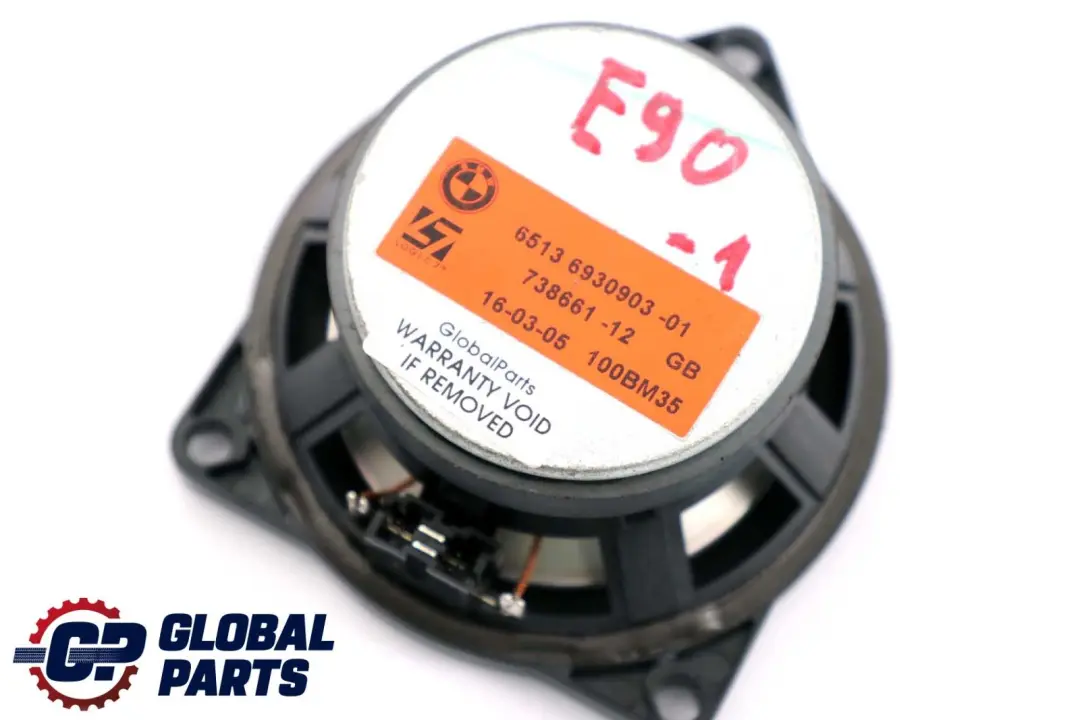 BMW E87 E90 E91 E92 E93 TOP-HIFI Haut-parleur médium LOGIC7 L7 - SKU 6930903-1 - Numéro de pièce 6930903