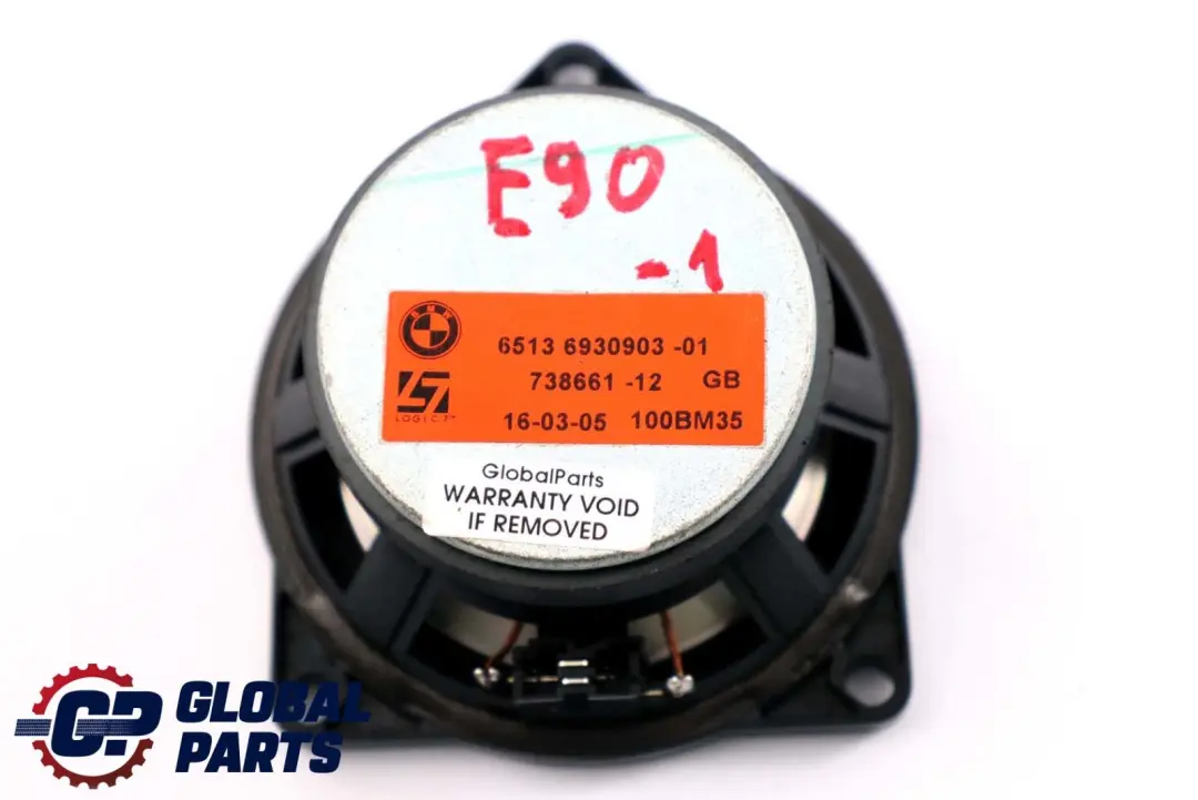 BMW E87 E90 E91 E92 E93 TOP-HIFI Haut-parleur médium LOGIC7 L7 - SKU 6930903-1 - Numéro de pièce 6930903