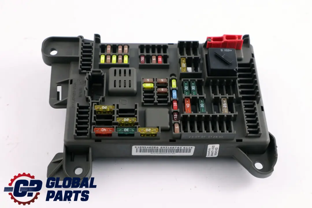 Caja De Fusibles Unidad Eléctrica Distribución Trasera para BMW X5 E70 X6 E71 con número de pieza 6931687 BMW X5 E70 X6 E71 Caja De Fusibles Unidad Eléctrica Distribución Trasera - SKU 6931687 - Número de pieza 6931687