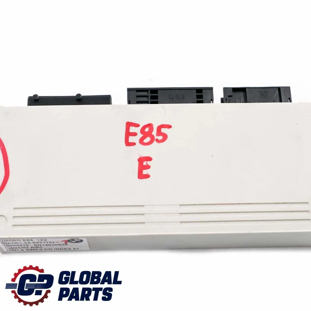 Body Control Unit Module GM5RD 12V to BMW Z4 Series E85 E86 1 with Part number 6931707 BMW Z4 Series E85 E86 1 Body Control Unit Module GM5RD 12V - SKU 6931707-1 - Part number 6931707