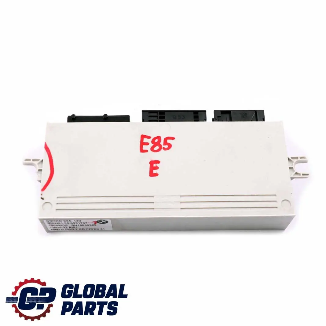 BMW Z4 Series E85 E86 1 Body Control Unit Module GM5RD 12V - SKU 6931707-1 - Part number 6931707