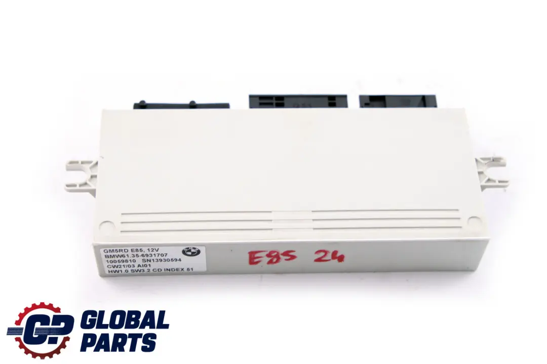 Body Control Unit Module GM5RD 12V to BMW Z4 Series E85 E86 with Part number 6931707 BMW Z4 Series E85 E86 Body Control Unit Module GM5RD 12V - SKU 6931707 - Part number 6931707