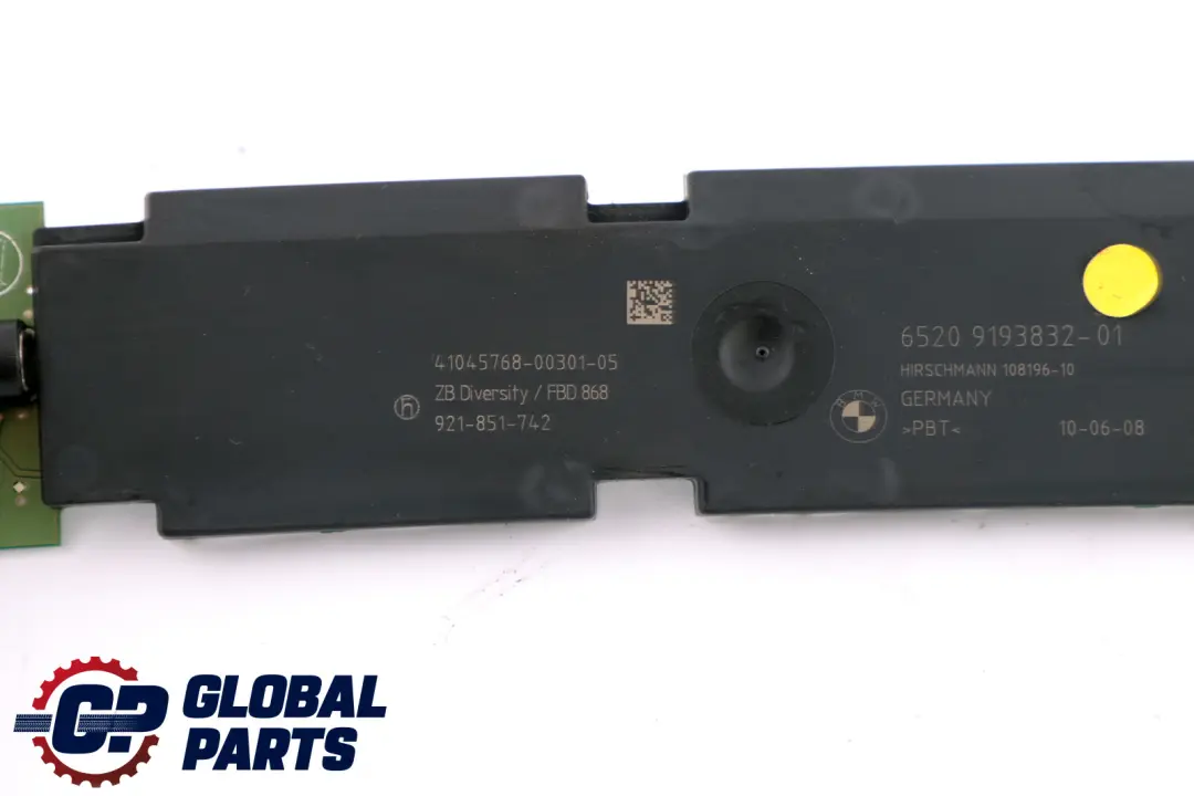 BMW E60 Amplificador De Antena Diversidad 9193832 4220653 6988062 - SKU 6931718 - Número de pieza 6931718
