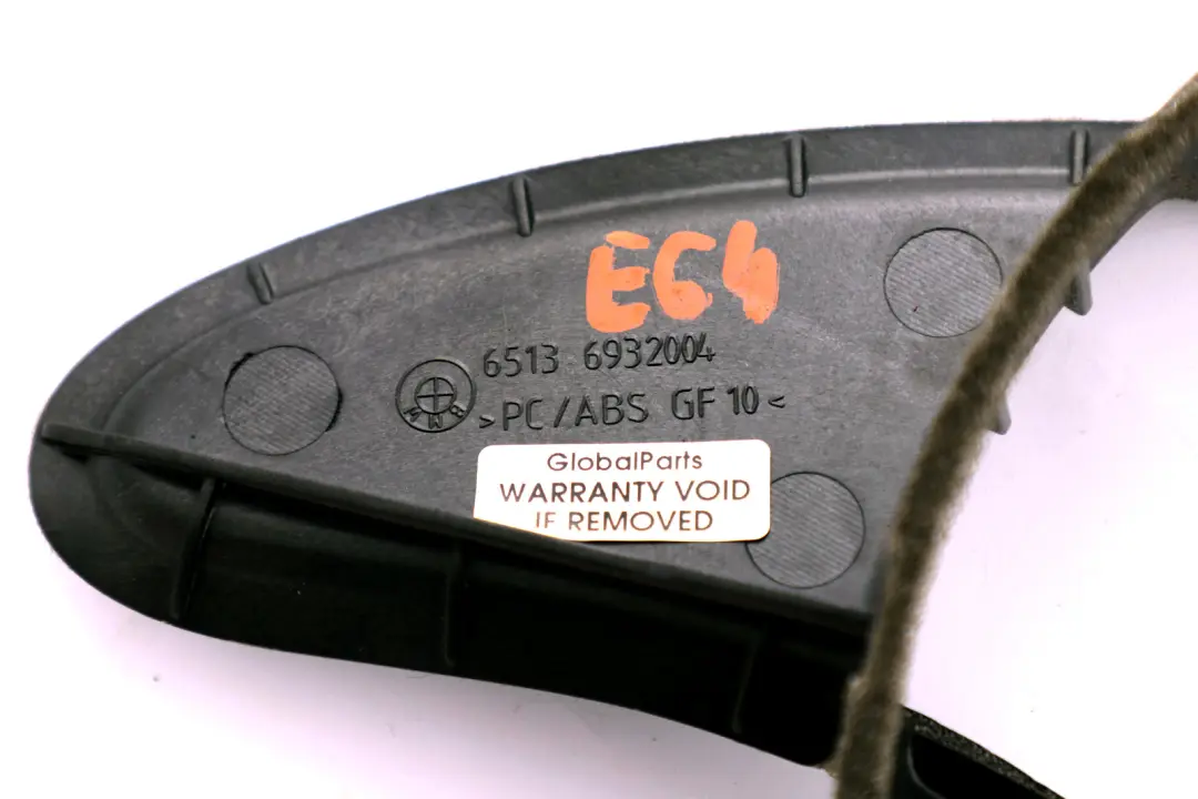 Cubierta Guía De Sonido Altavoz Derecho O/S para BMW E64 con número de pieza 6932004 BMW E64 Cubierta Guía De Sonido Altavoz Derecho O/S - SKU 6932004 - Número de pieza 6932004