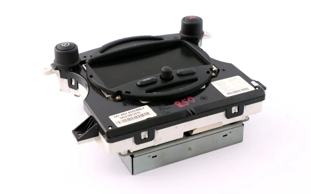 Mini R50 R52 Sat Nav GPS Satellite Navigation Dashboard Display Head - SKU 6932510 - Part number 6932510