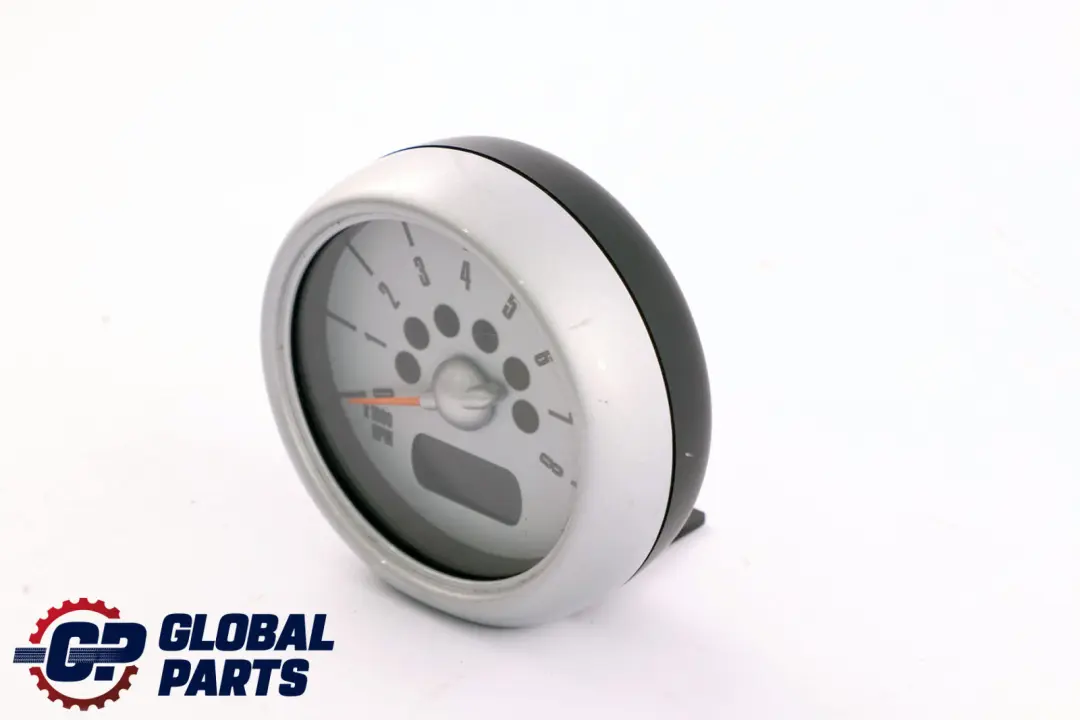 Tacometro Cuentarrevoluciones Plata para Mini Cooper R50 R52 R53 con número de pieza 6924924 Mini Cooper R50 R52 R53 Tacometro Cuentarrevoluciones Plata - SKU 6932512 - Número de pieza 6924924