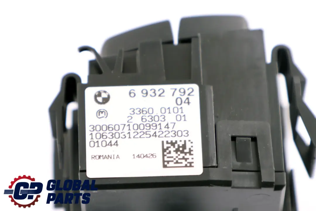 BMW E81 E84 E87 E90 Panel Interruptores Faros Delanteros Control Luz - SKU 6932792 - Número de pieza 6932792