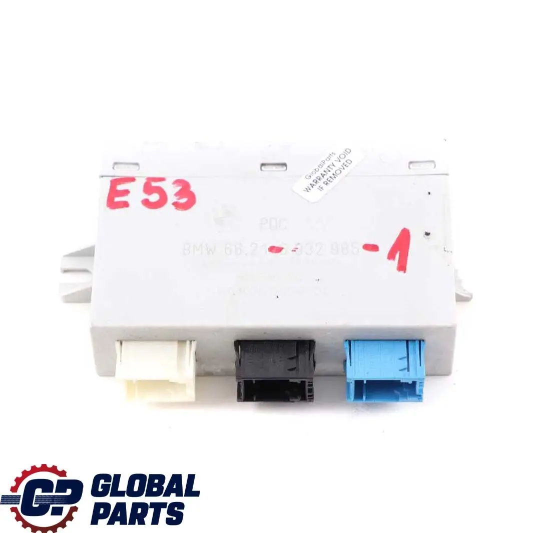 Steuergerät PDC Modul Einparkhilfe 6621 für BMW X5 er E53 mit Teilenummer 6932985 BMW X5 er E53 Steuergerät PDC Modul Einparkhilfe 6621 - SKU 6932985-1 - Teilenummer 6932985