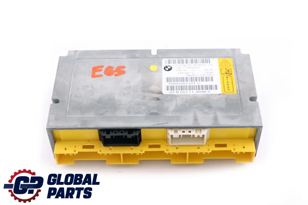 Safety Information Module Airbag to BMW 7 Series E65 E66 with Part number 6949899 BMW 7 Series E65 E66 Safety Information Module Airbag - SKU 6933021 - Part number 6949899