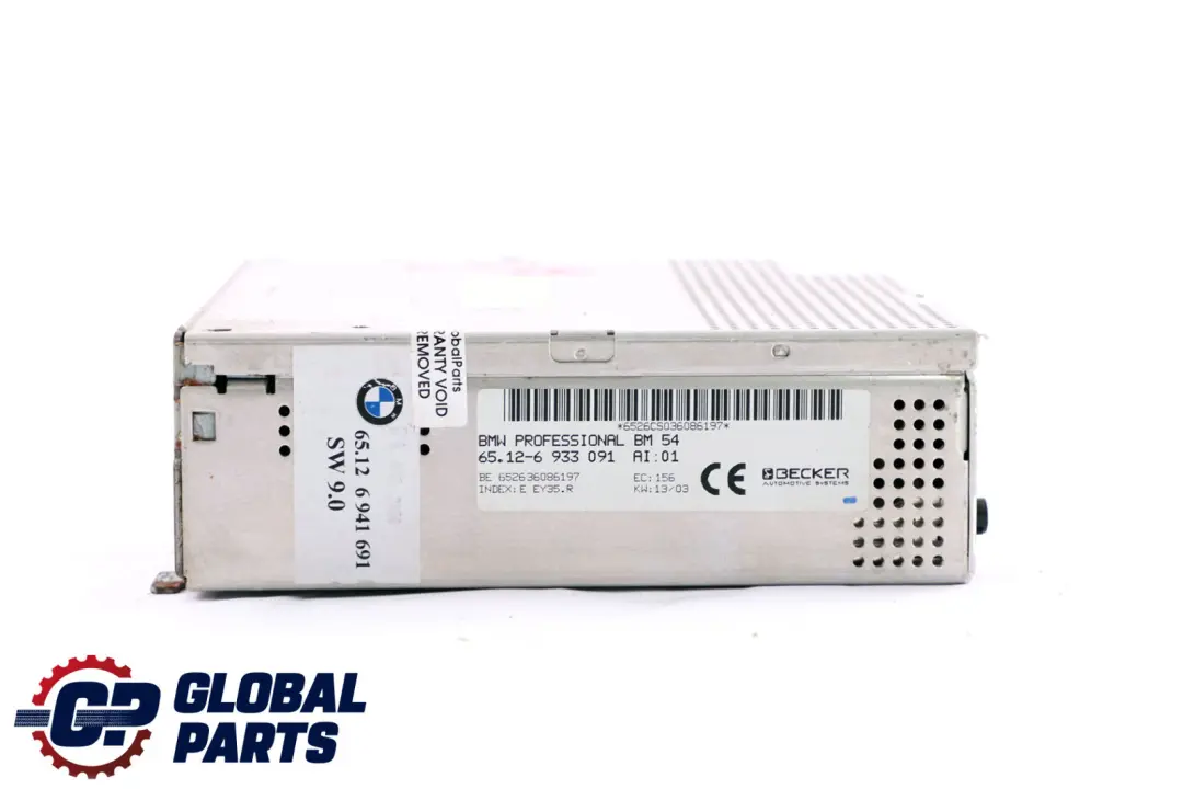 Radio BMW Professional TMC to BMW 3 5 X5 Series E39 E46 E53 with Part number 6933091 BMW 3 5 X5 Series E39 E46 E53 Radio BMW Professional TMC - SKU 6933091 - Part number 6933091