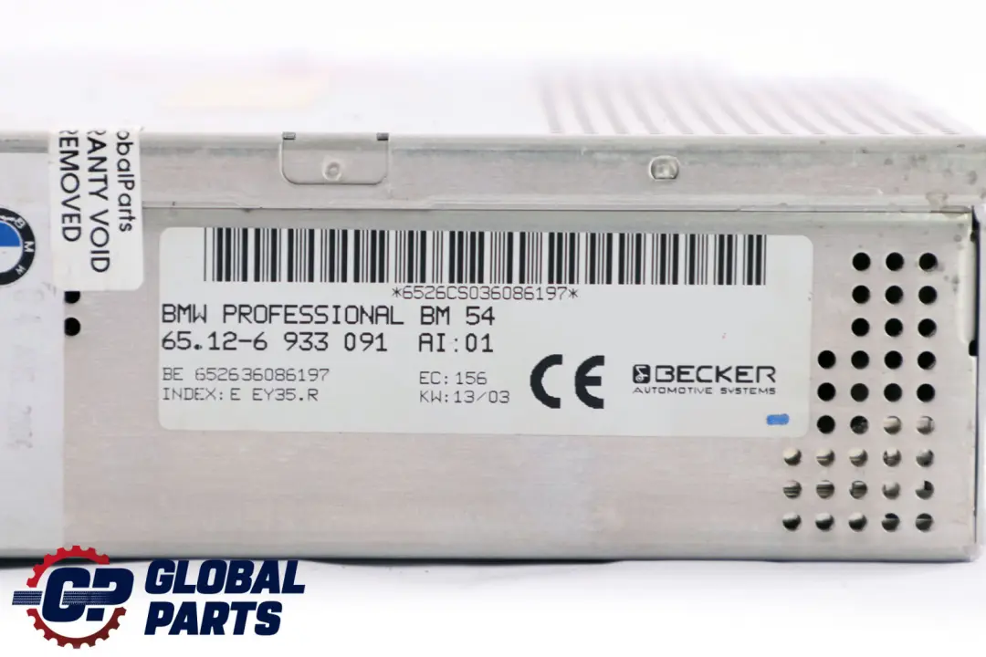 Radio BMW Professional TMC to BMW 3 5 X5 Series E39 E46 E53 with Part number 6933091 BMW 3 5 X5 Series E39 E46 E53 Radio BMW Professional TMC - SKU 6933091 - Part number 6933091