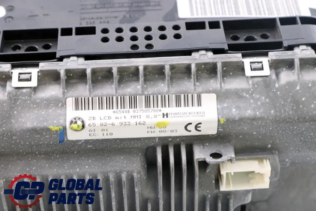 Pantalla De navegacion a bordo 8,8" para BMW E65 E66 con número de pieza 6929507 BMW E65 E66 Pantalla De navegacion a bordo 8,8" - SKU 6933162 - Número de pieza 6929507