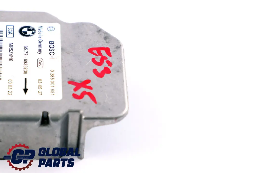 Unité de contrôle de l'airbag latéral ECU Module pour BMW E46 X5 E53 à propos du numéro de pièce 6933238 BMW E46 X5 E53 Unité de contrôle de l'airbag latéral ECU Module - SKU 6933238 - Numéro de pièce 6933238