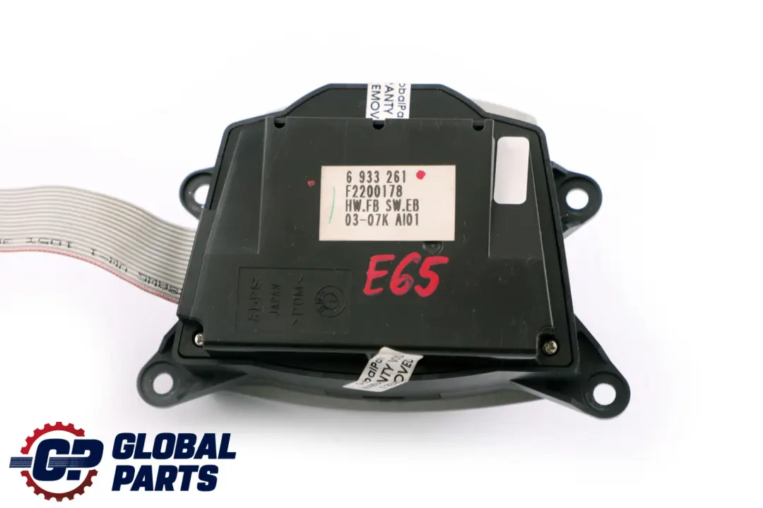 BMW E65 E66 iDrive Navegacion Infotainment Controller Switch - SKU 6933261 - Número de pieza 6920753