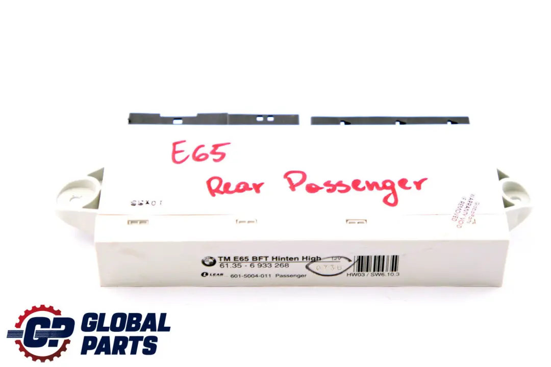 Appareil de Commande Porte Passager Arriere pour BMW 7 E65 E66 à propos du numéro de pièce 6964140 BMW 7 E65 E66 Appareil de Commande Porte Passager Arriere - SKU 6933268 - Numéro de pièce 6964140