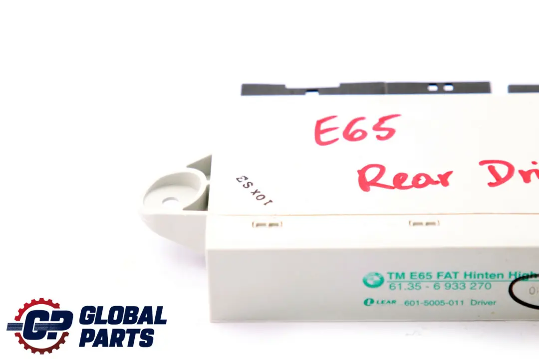 BMW 7 Series E65 E66 E67 Control Unit Door Rear Driver Side - SKU 6933270 - Part number 6958449