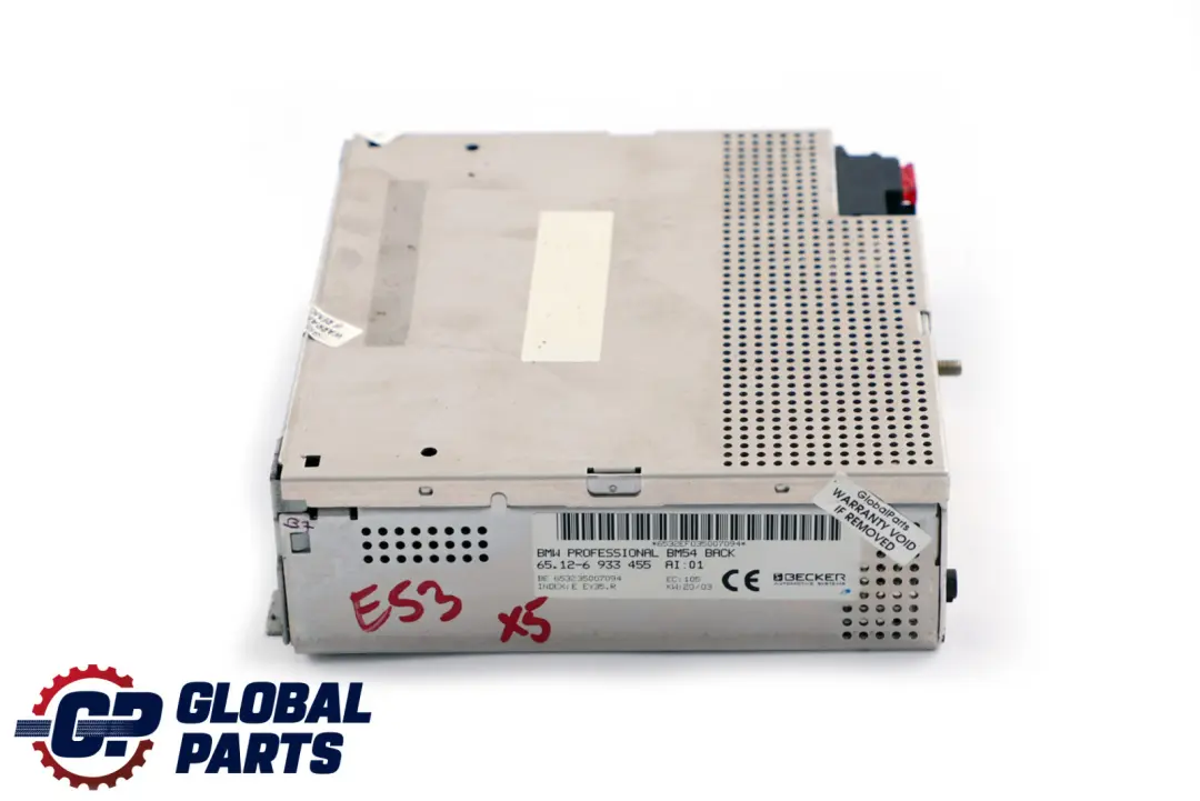 Radio Professional TMC 6512 to BMW 3 X5 Series E46 E53 with Part number 6933455 BMW 3 X5 Series E46 E53 Radio Professional TMC 6512 - SKU 6933455 - Part number 6933455