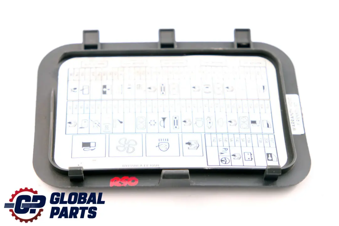 MINI R50 R53 Etiqueta De La caja De fusibles Tapa embellecedora - SKU 6933586 - Número de pieza 6933586