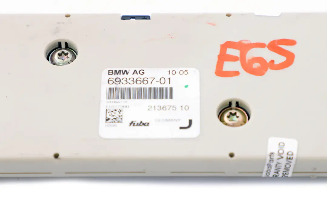 BMW 7 Series E65 E66 E67 Antenna Amplifier Diversity - SKU 6933667 - Part number 9167131