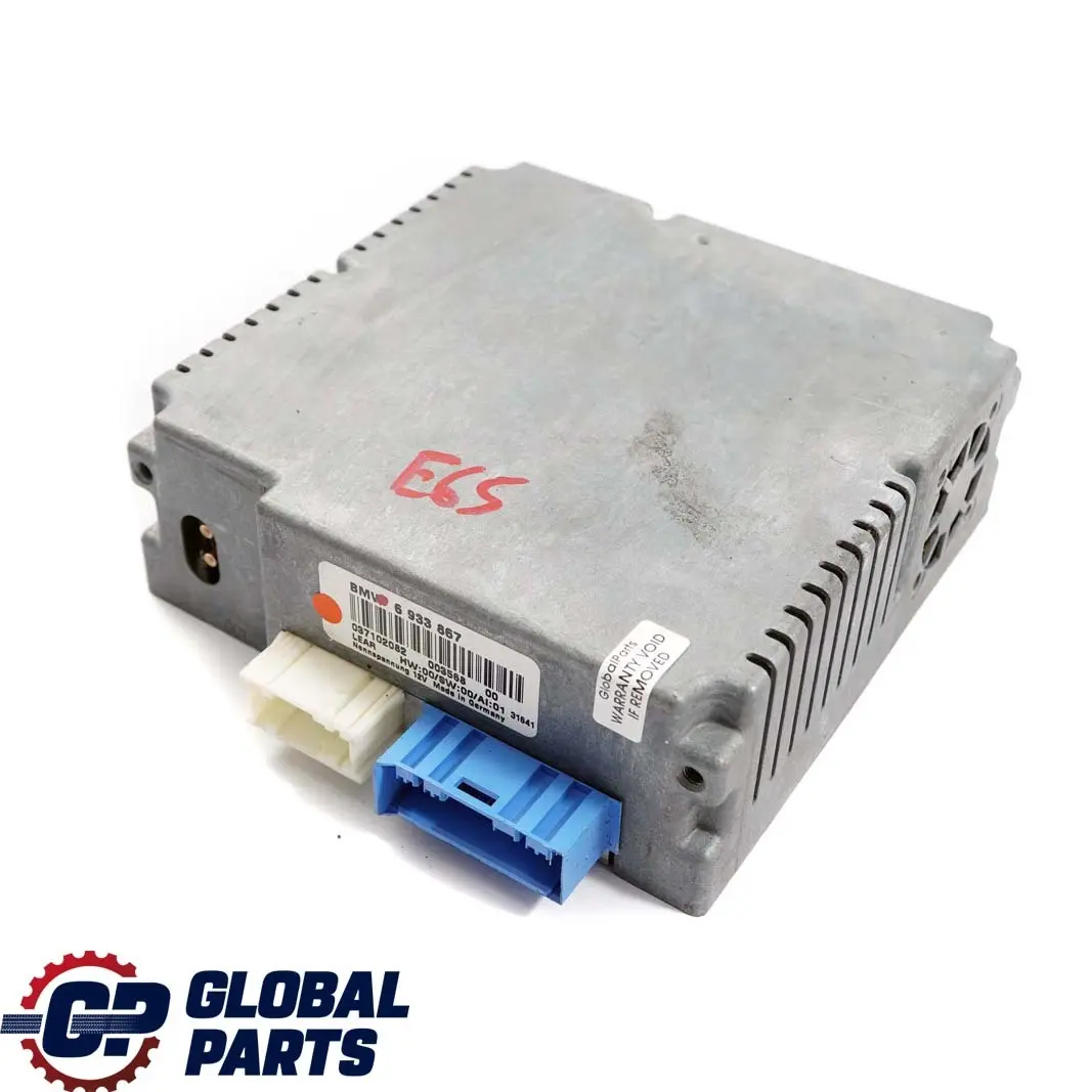 Function Video Module Control Unit Tuner to BMW 7 Series E65 E66 TV with Part number 6933867 BMW 7 Series E65 E66 TV Function Video Module Control Unit Tuner - SKU 6933867 - Part number 6933867