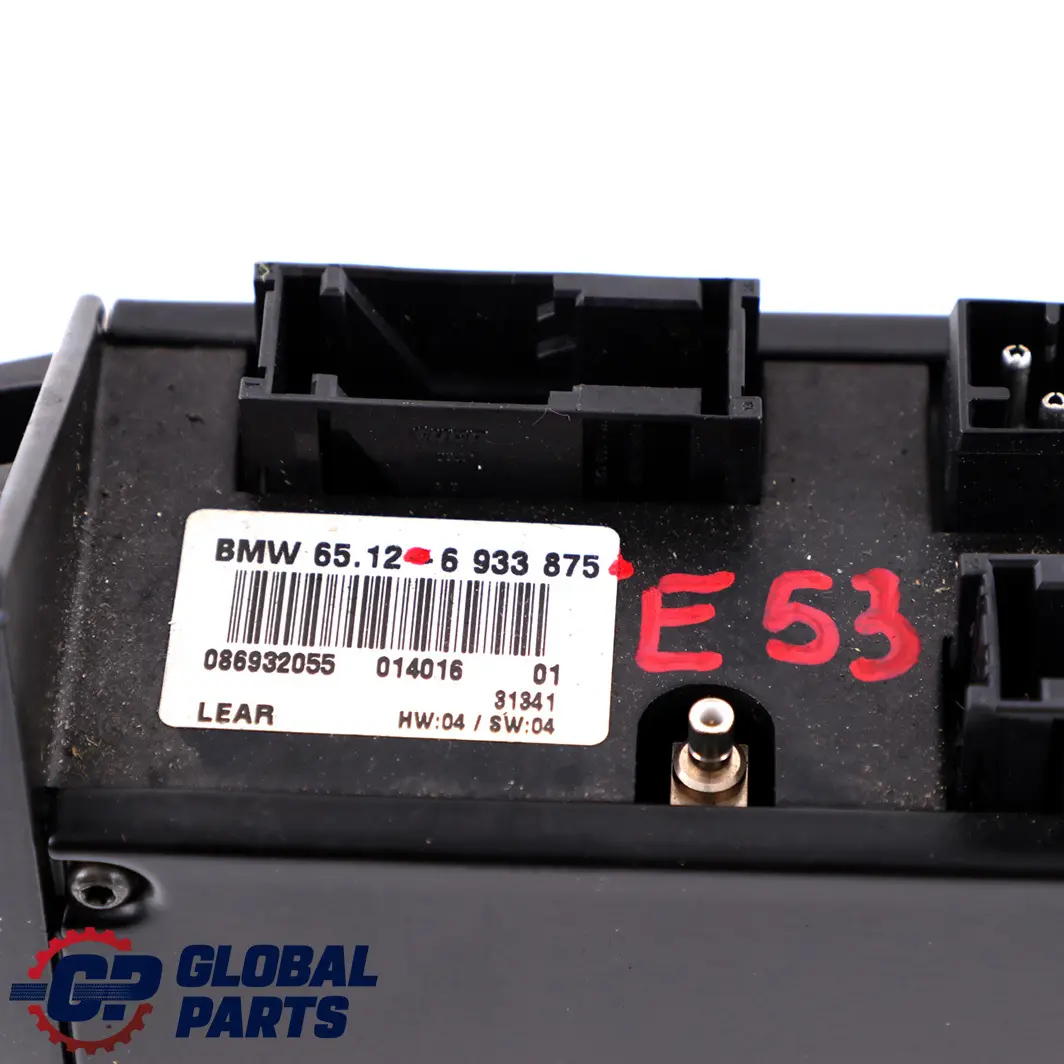 Sistema audio HiFi Modulo amplificatore DSP Lear per BMW X5 E53 con numero di parte 6933875 BMW X5 E53 Sistema audio HiFi Modulo amplificatore DSP Lear - SKU 6933875 - Numero di parte 6933875