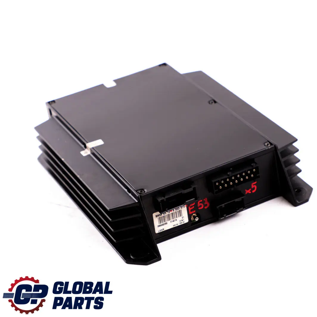 HiFi Unité module d'amplificateur DSP pour système audio Lear pour BMW X5 E53 à propos du numéro de pièce 6933875 BMW X5 E53 HiFi Unité module d'amplificateur DSP pour système audio Lear - SKU 6933875 - Numéro de pièce 6933875