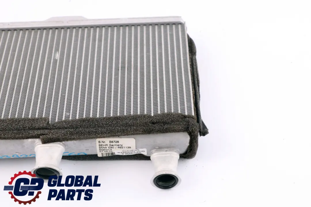 Aire Acondicionado Con Calentador Radiador para BMW E60 E61 E63 E64 LCI con número de pieza 6933922 BMW E60 E61 E63 E64 LCI Aire Acondicionado Con Calentador Radiador - SKU 6933922 - Número de pieza 6933922