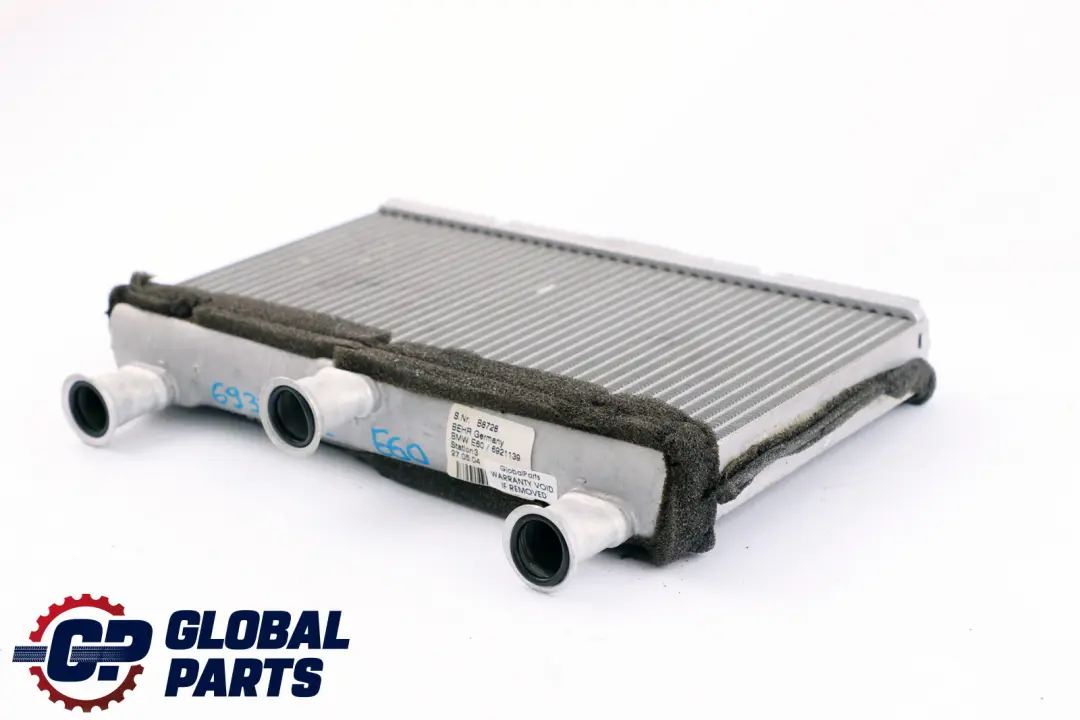 BMW 5 6 Series E60 E61 E63 E64 LCI Air Conditioning Con Heater Radiator - SKU 6933922 - Part number 6933922