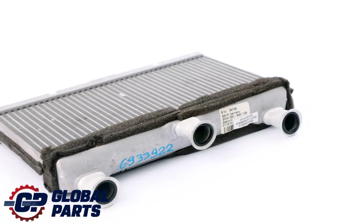 BMW 5 6 Series E60 E61 E63 E64 LCI Air Conditioning Con Heater Radiator - SKU 6933922 - Part number 6933922