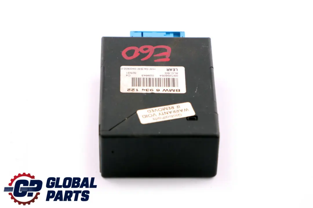 Unidad De Control De Faros Adaptativos ECU para BMW X5 E53 E60 E65 X3 E83 con número de pieza 6934122 BMW X5 E53 E60 E65 X3 E83 Unidad De Control De Faros Adaptativos ECU - SKU 6934122 - Número de pieza 6934122