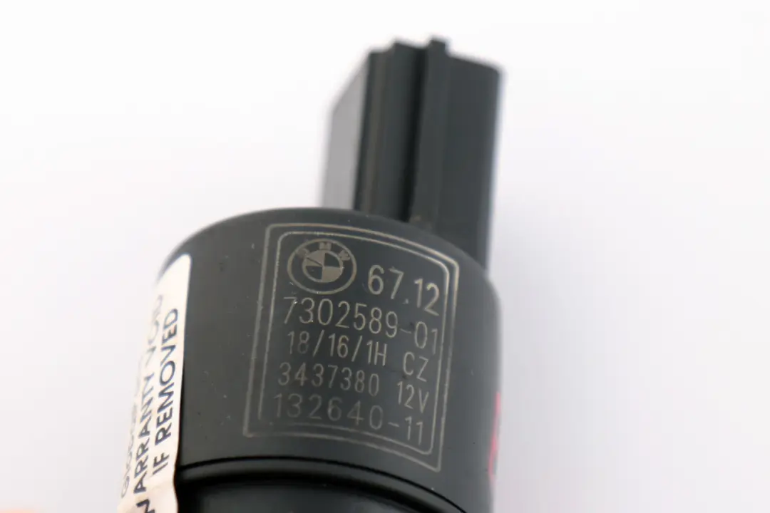 Pompe de Lavage Reservoir de Liquide pour BMW 1 3 5 X1 E60 E61 E81 E84 E87 E88 E90 à propos du numéro de pièce 6934159 BMW 1 3 5 X1 E60 E61 E81 E84 E87 E88 E90 Pompe de Lavage Reservoir de Liquide - SKU 6934159 - Numéro de pièce 6934159