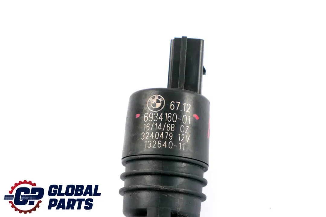 Windscreen Washer Pump to BMW X5 E70 F10 F11 F01 F02 F03 with Part number 6934160 BMW X5 E70 F10 F11 F01 F02 F03 Windscreen Washer Pump - SKU 6934160 - Part number 6934160