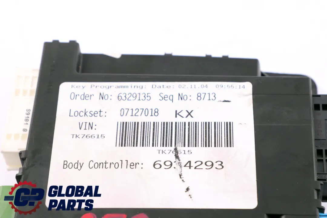 Karosserie Steuergerät Grund Modul Controller BCM BC1RD für Mini R50 R53 mit Teilenummer 6934293 Mini R50 R53 Karosserie Steuergerät Grund Modul Controller BCM BC1RD - SKU 6934293 - Teilenummer 6934293