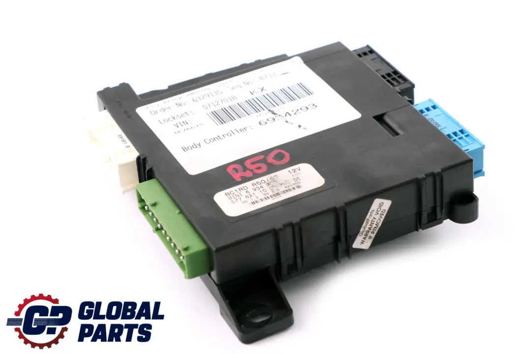  Body Control Unit Mini R50 R53 Basic Module Controller BCM BC1RD - SKU 6934293 - Part number 6934293