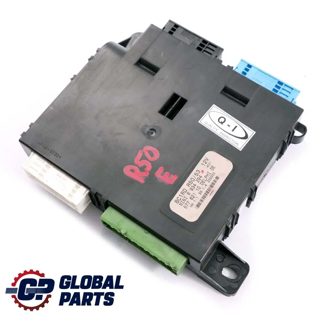 Grundmodul BC1 RD BCM für BMW Mini Cooper One R50 R53 mit Teilenummer 6934294 BMW Mini Cooper One R50 R53 Grundmodul BC1 RD BCM - SKU 6934294 - Teilenummer 6934294