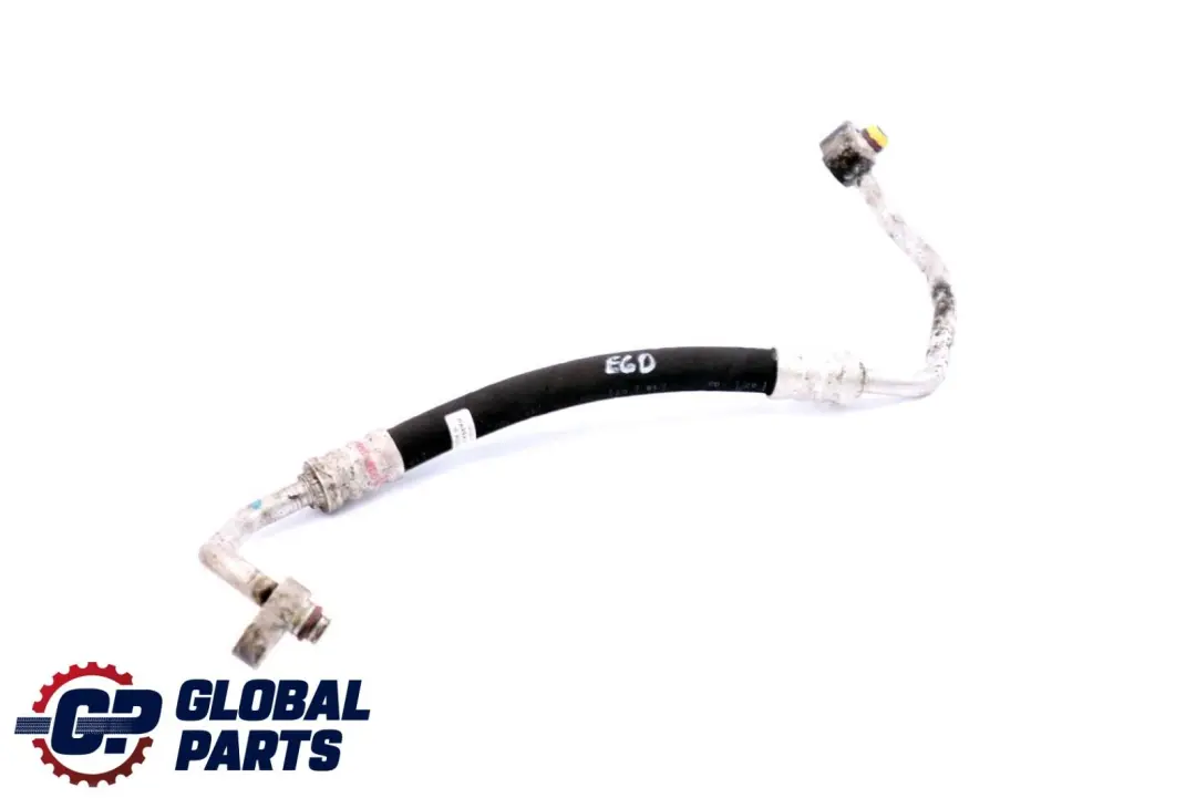 M57N Tuyau de pression compresseur condenseur pour BMW E60 E61 535d à propos du numéro de pièce 6934350 BMW E60 E61 535d M57N Tuyau de pression compresseur condenseur - SKU 6934350 - Numéro de pièce 6934350