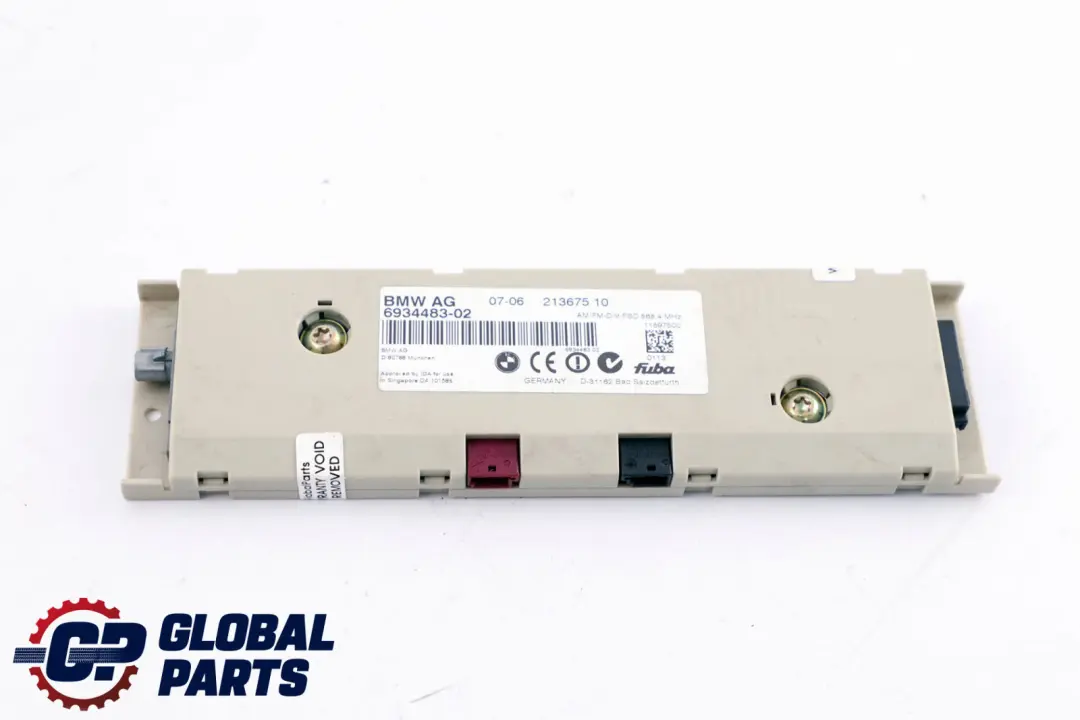 Série 6 E63 E63N LCI Antenne Amplificateur Diversité 868 MHZ pour BMW à propos du numéro de pièce 6934483 BMW Série 6 E63 E63N LCI Antenne Amplificateur Diversité 868 MHZ - SKU 6934483 - Numéro de pièce 6934483