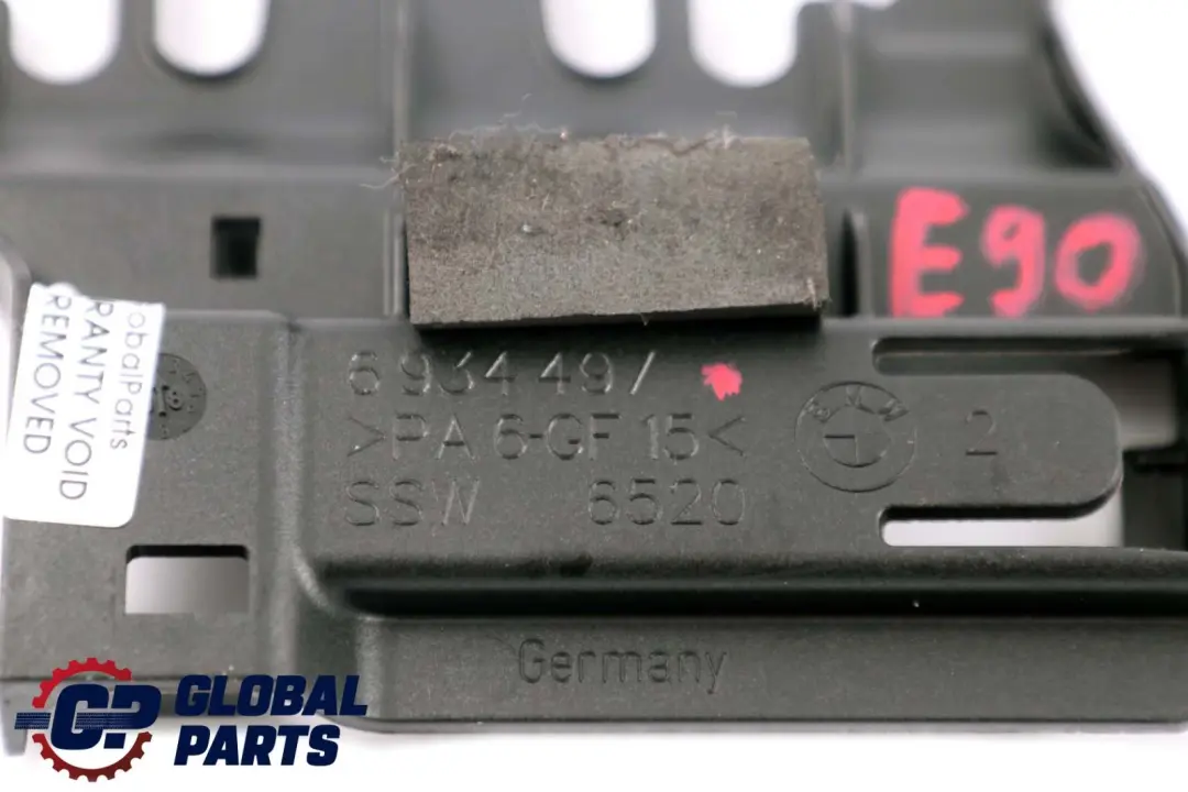 Bracket Ferrite Antenna Control Unit to BMW E81 E82 E87 E90 E91 with Part number 6934497 BMW E81 E82 E87 E90 E91 Bracket Ferrite Antenna Control Unit - SKU 6934497 - Part number 6934497