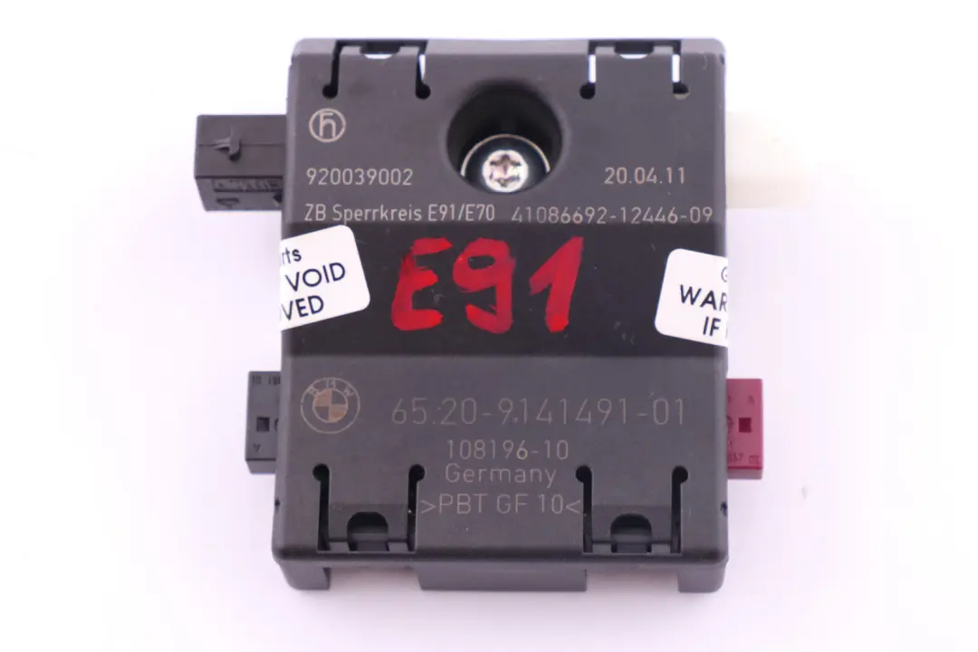 BMW 3 X5 Series E70 E91 LCI Touring Tailgate Trap Circuit Aerial Amplifier - SKU 6934648 - Part number 6934648