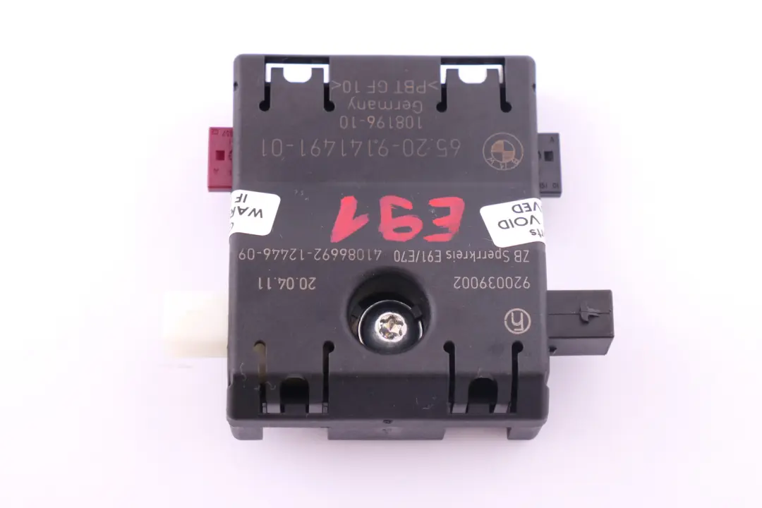 BMW X5 E70 E91 LCI Touring Amplificateur Antenne Circuit Trappe Hayon - SKU 6934648 - Numéro de pièce 6934648