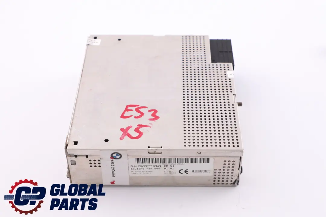 E53BMW Radio Profesional TMC Becker para BMW E39 E46 con número de pieza 6976964 BMW E39 E46 E53BMW Radio Profesional TMC Becker - SKU 6934649 - Número de pieza 6976964
