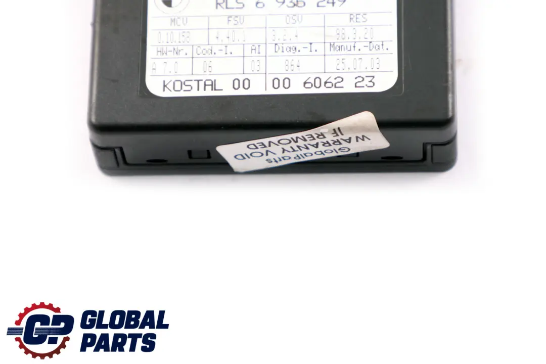 Regen Licht Sensor für BMW 5 6 7 er E60 E61 E63 E64 E65 E66 E67 mit Teilenummer 6935249 BMW 5 6 7 er E60 E61 E63 E64 E65 E66 E67 Regen Licht Sensor - SKU 6935249 - Teilenummer 6935249