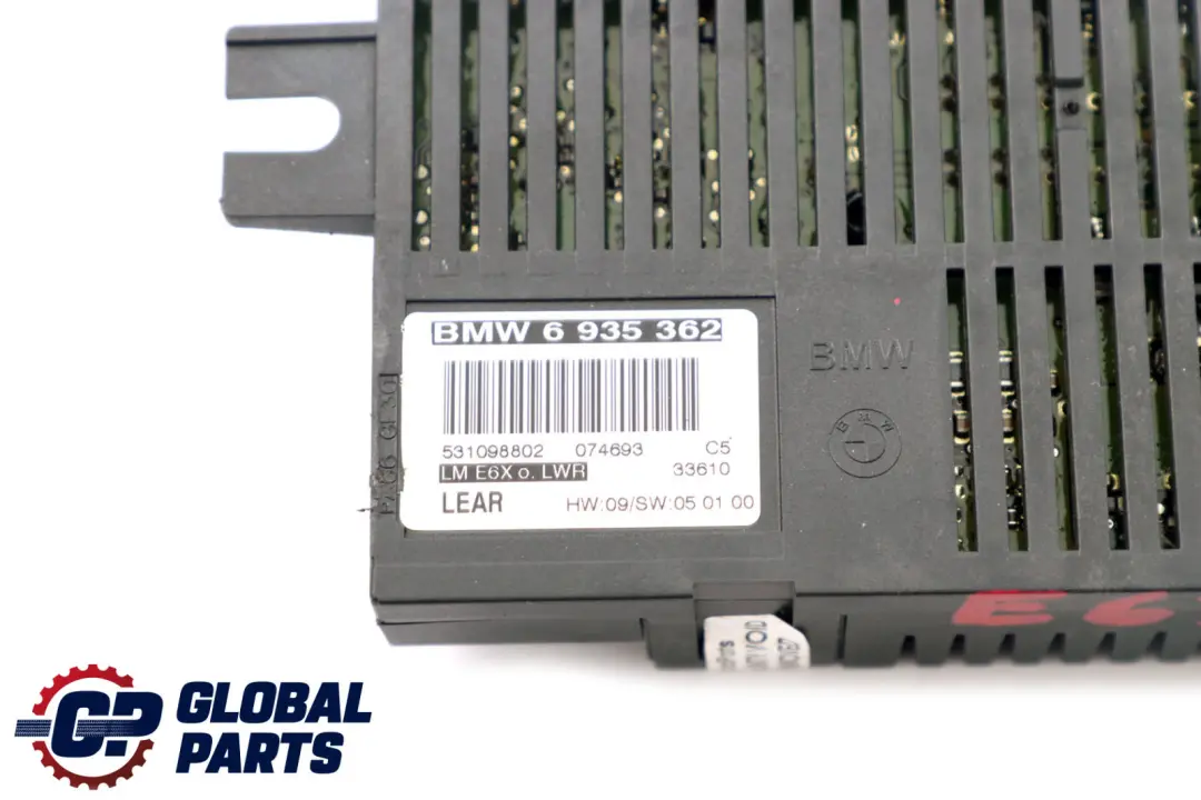 Headlight Control Module LM E6X LWR to BMW 6 Series E63 with Part number 6935362 BMW 6 Series E63 Headlight Control Module LM E6X LWR - SKU 6935362 - Part number 6935362